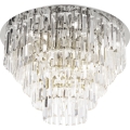 MAXLIGHT C0225 - Plafonnier MONACO 16xG9/40W/230V d. 80 cm chrome brillant