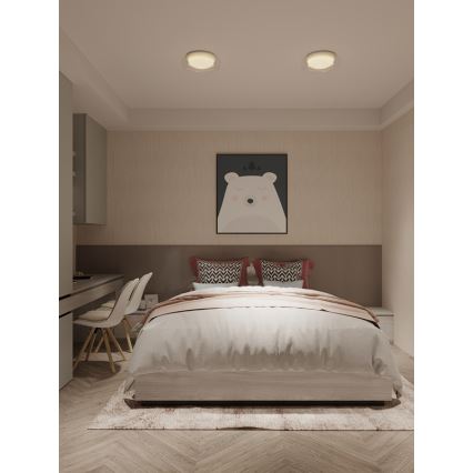 MAXLIGHT C0233 - Plafoniera LED DUO LED/10W/230V diametro 34 cm bianco
