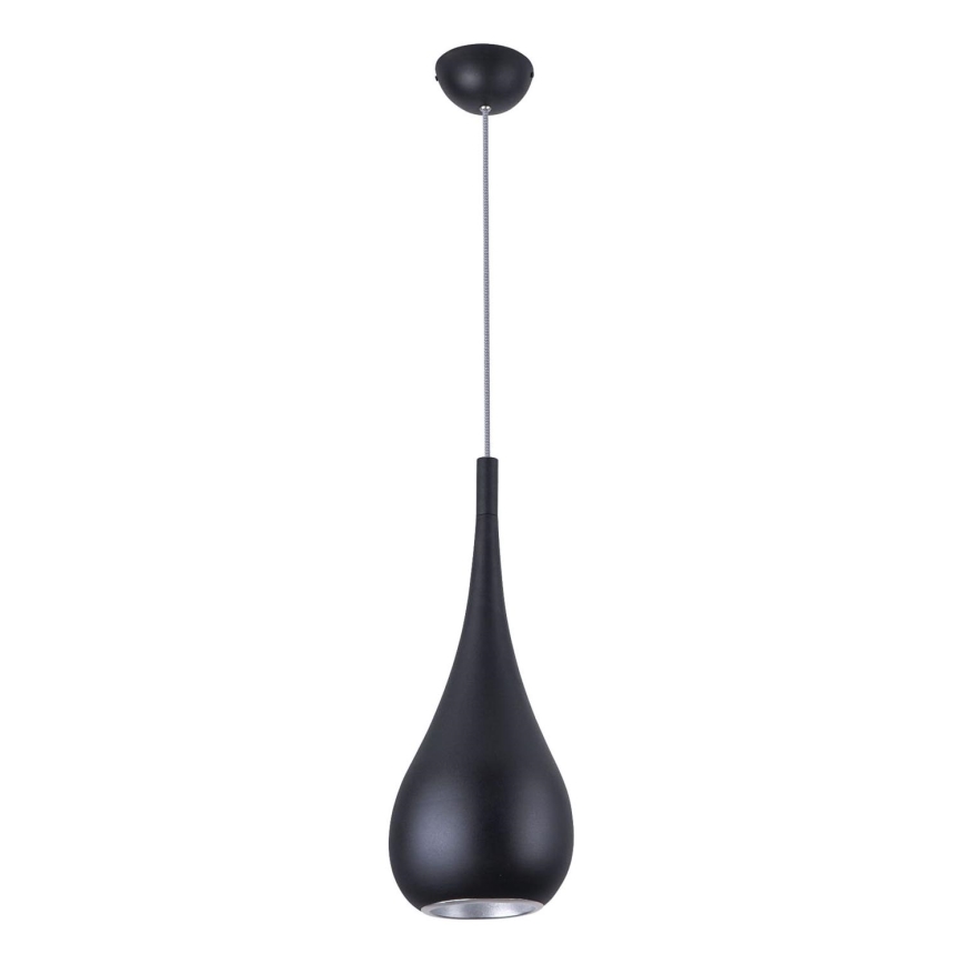 MAXLIGHT P0233 - Hängeleuchte DROP 1xE27/40W/230V d 20 cm schwarz