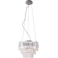 MAXLIGHT P0259 - Kronleuchter MONACO 9xG9/40W/230V d 42 cm glänzendes Chrom