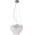 MAXLIGHT P0259 - Lampadario a sospensione con filo MONACO 9xG9/40W/230V diametro 42 cm cromo lucido
