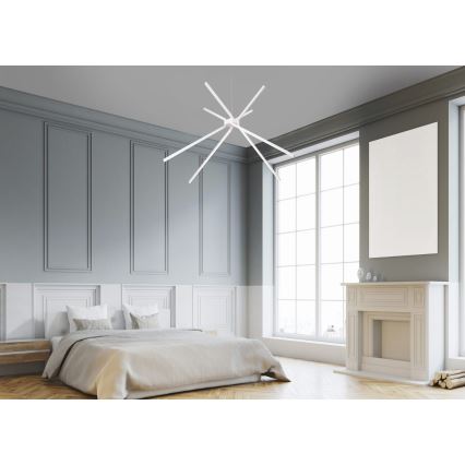 MAXLIGHT P0270 - Lampadario LED a sospensione con filo RAGNO LED/33W/230V bianco