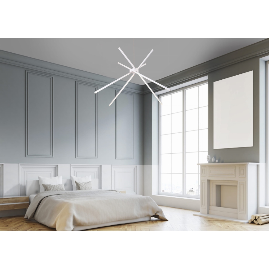 MAXLIGHT P0270 - Lampadario LED a sospensione con filo RAGNO LED/33W/230V bianco