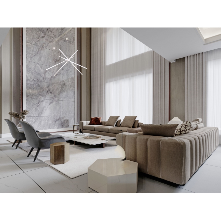 MAXLIGHT P0270 - Lampadario LED a sospensione con filo RAGNO LED/33W/230V bianco