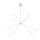 MAXLIGHT P0270 - Suspension filaire ARAIGNEE LED/33W/230V blanc