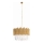 MAXLIGHT P0284 - Kronleuchter an Kette VOGUE 12xE14/40W/230V d 60 cm golden