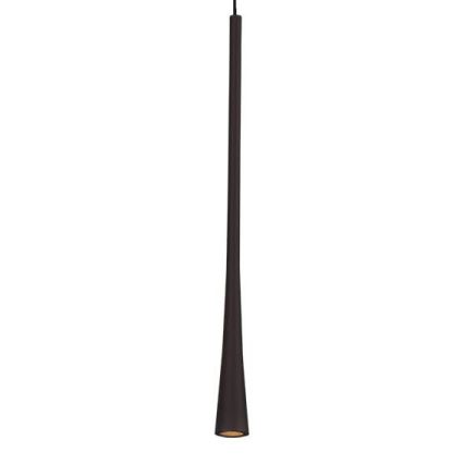 MAXLIGHT P0372 - Lampadario LED a sospensione con filo CAFFÈ LED/7W/230V diametro 3 cm nero