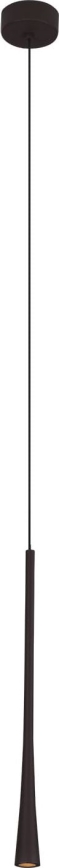 MAXLIGHT P0372 - Suspension filaire CAFE LED/7W/230V d. 3 cm noir