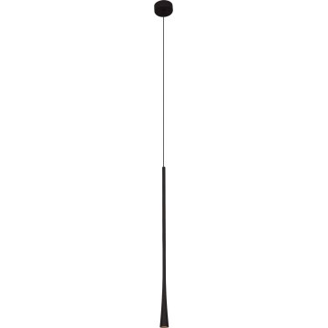 MAXLIGHT P0373 - Lampadario LED a sospensione con filo CAFFÈ LED/7W/230V diametro 3 cm nero