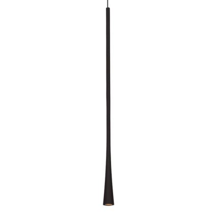 MAXLIGHT P0373 - Lampadario LED a sospensione con filo CAFFÈ LED/7W/230V diametro 3 cm nero