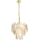 MAXLIGHT P0417 - Kronleuchter an Kette ARWENA 7xE14/40W/230V d 50 cm golden
