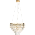 MAXLIGHT P0424 - Suspension filaire MONACO 15xG9/40W/230V d. 60 cm doré