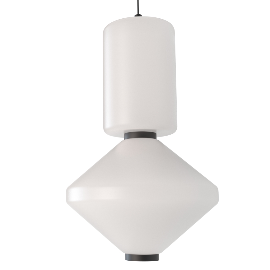 MAXLIGHT P0467 - Lampadario LED a sospensione con filo AKIKO LED/16W/230V diametro 20 cm bianco