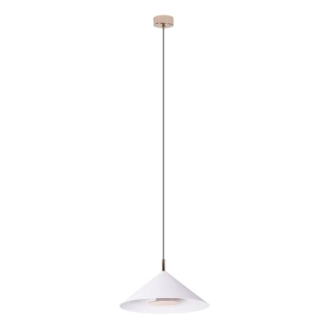 MAXLIGHT P0505 - Lampadario LED a sospensione con filo VULCANO LED/5W/230V diametro 30,5 cm bianco