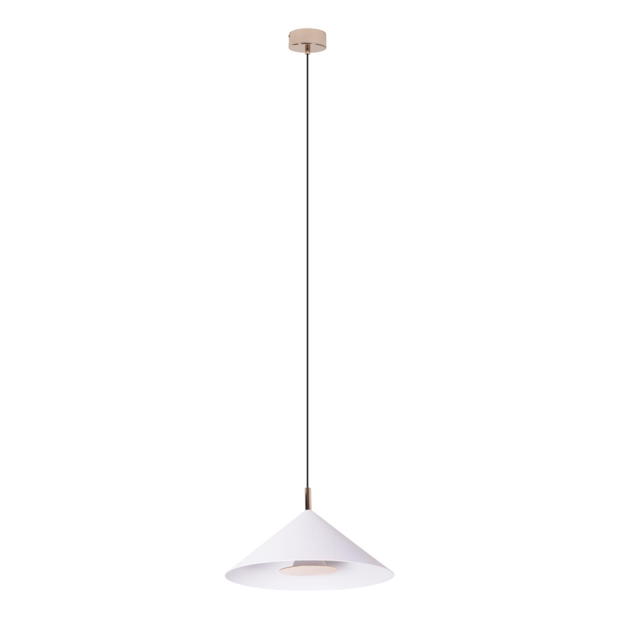 MAXLIGHT P0505 - Lampadario LED a sospensione con filo VULCANO LED/5W/230V diametro 30,5 cm bianco