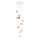 MAXLIGHT P0526D - Dimmbare LED-Hängeleuchte PALLONCINI 11xLED/6W/230V d 45 cm klar/beige/rauchig
