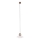 MAXLIGHT P0532 - Suspension filaire SIGNATURE LED/8W/230V d. 22 cm laiton/transparent