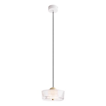 MAXLIGHT P0542 - Lampadario LED a sospensione con filo LIPARI LED/6W/230V diametro 16 cm limpido