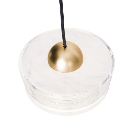 MAXLIGHT P0542 - LED-Hängeleuchte LIPARI LED/6W/230V d 16 cm klar