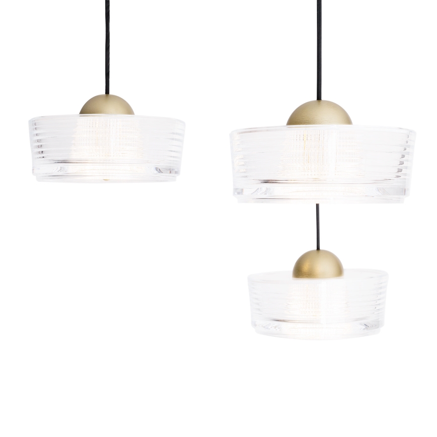 MAXLIGHT P0543 - LED-Hängeleuchte LIPARI LED/22W/230V d 35 cm klar