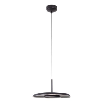 MAXLIGHT P0560 - Lampadario LED a sospensione con filo DEUX LED/5W/230V nero