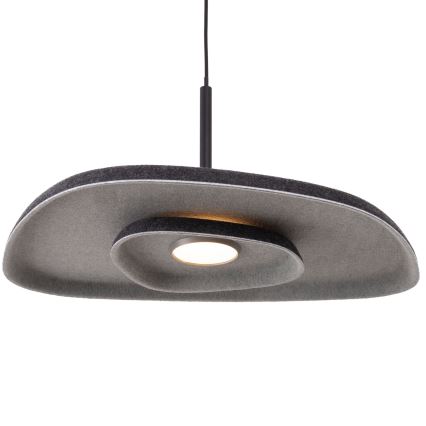 MAXLIGHT P0560 - Lampadario LED a sospensione con filo DEUX LED/5W/230V nero