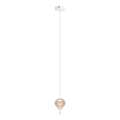 MAXLIGHT P0575 - LED-Hängeleuchte PALLONCINI 2xLED/3W/230V d 12 cm beige