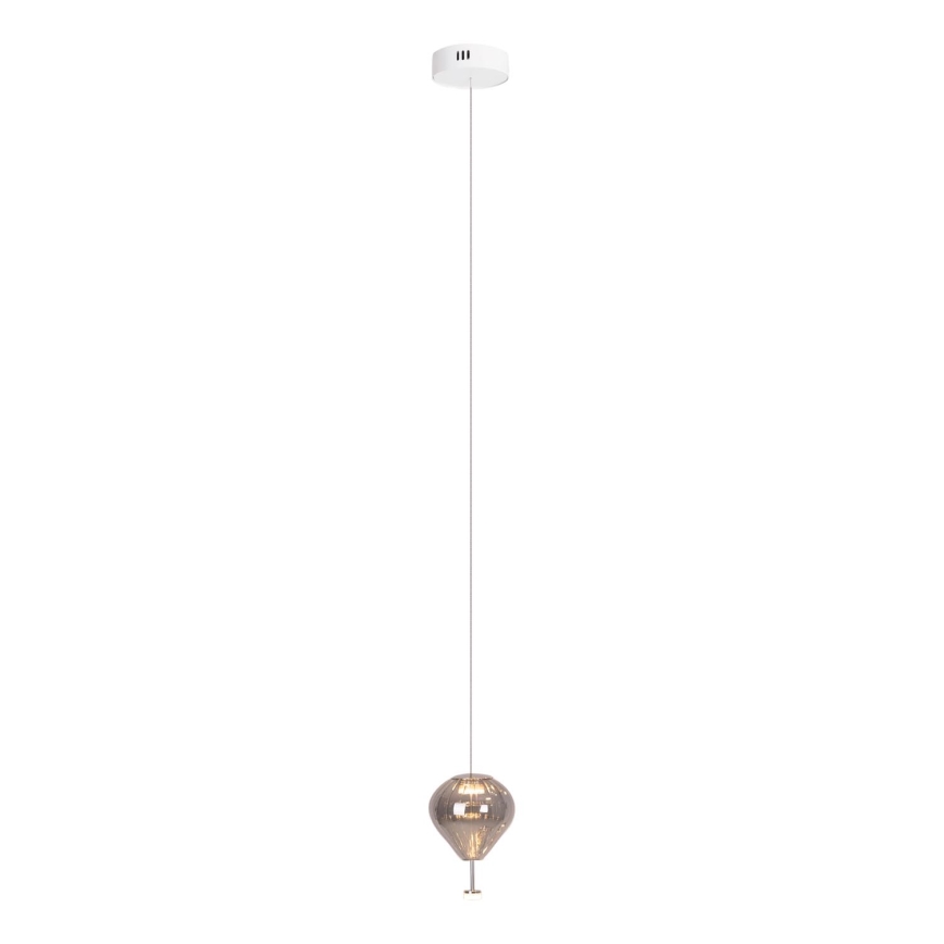 MAXLIGHT P0576 - LED-Hängeleuchte PALLONCINI 2xLED/3W/230V d 12 cm rauchig
