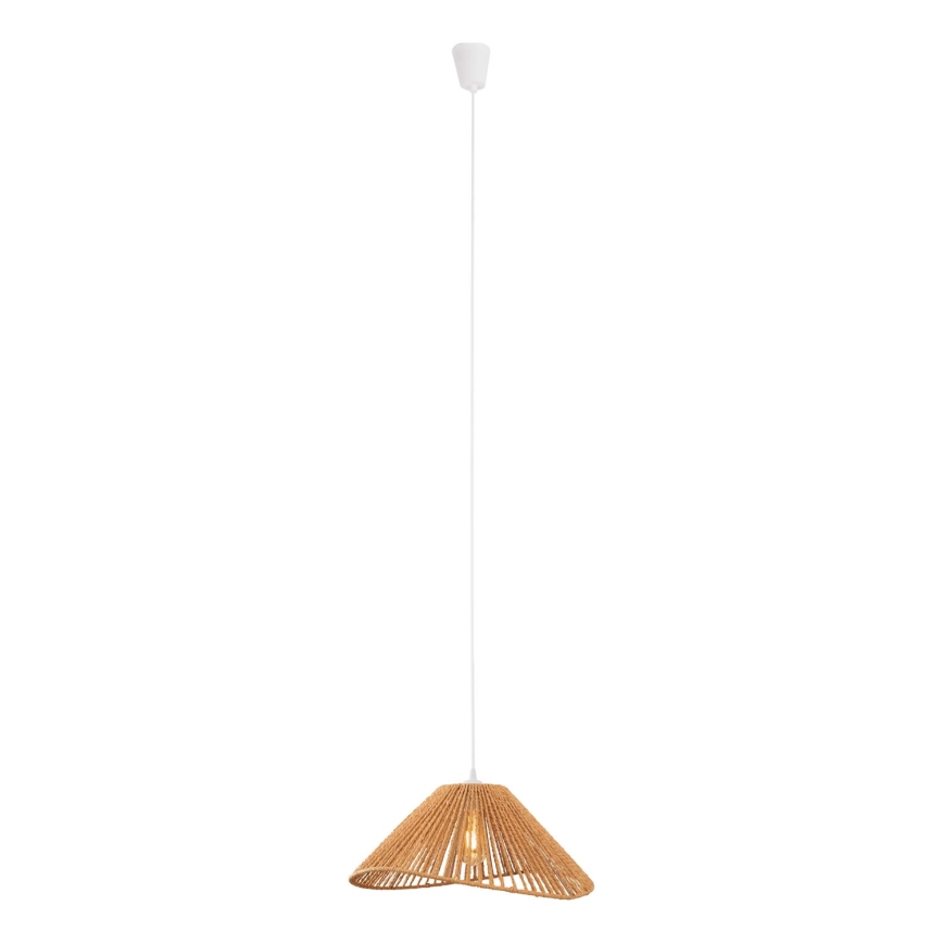 MAXLIGHT P0577 - Hängeleuchte AMALFI 1xE27/15W/230V d 45 cm beige