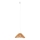 MAXLIGHT P0577 - Hängeleuchte AMALFI 1xE27/15W/230V d 45 cm beige