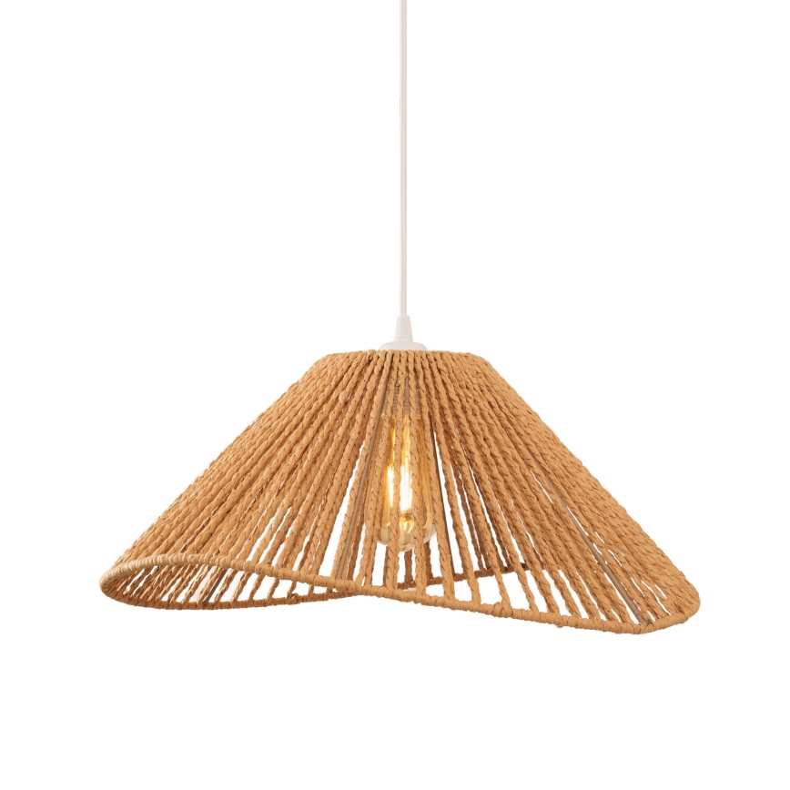 MAXLIGHT P0577 - Hängeleuchte AMALFI 1xE27/15W/230V d 45 cm beige