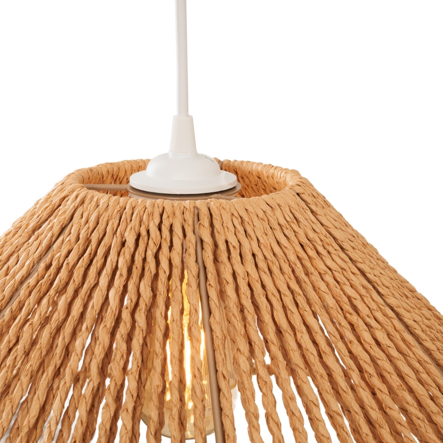 MAXLIGHT P0577 - Hängeleuchte AMALFI 1xE27/15W/230V d 45 cm beige