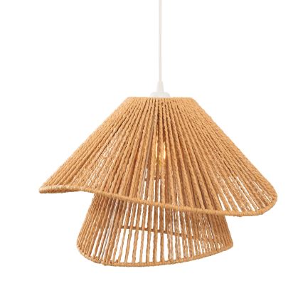 MAXLIGHT P0578 - Hängeleuchte AMALFI 1xE27/15W/230V d 45 cm beige