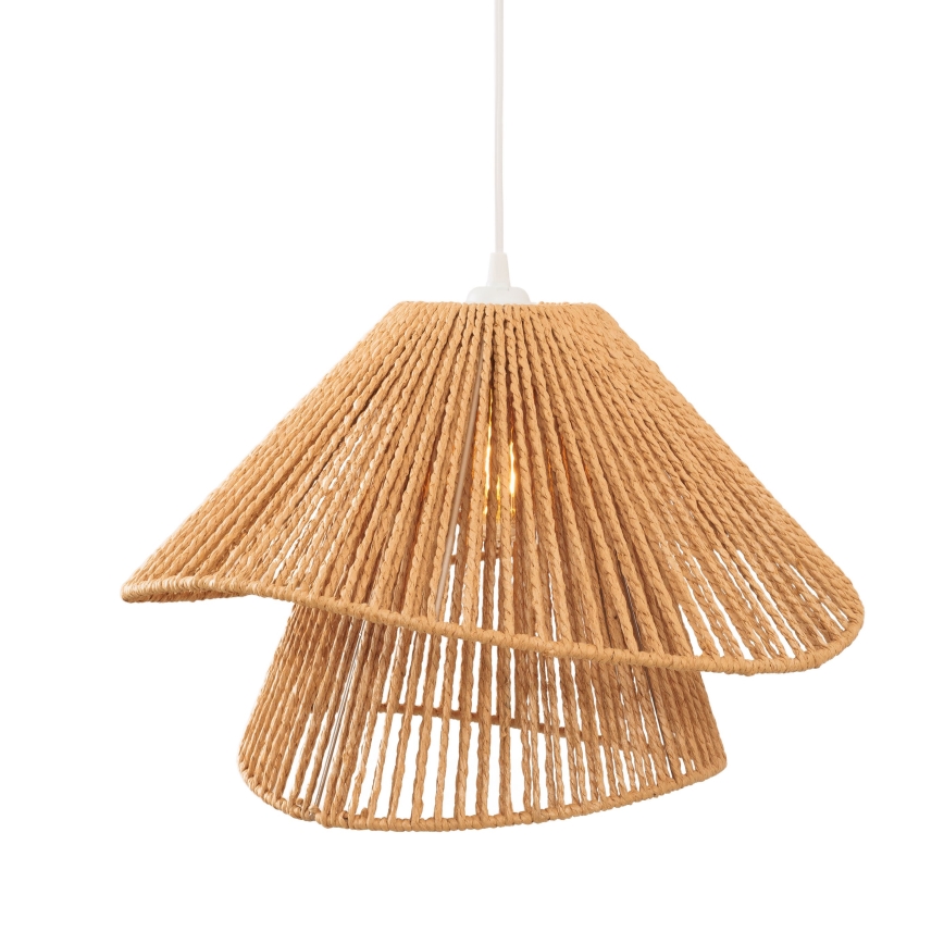 MAXLIGHT P0578 - Hängeleuchte AMALFI 1xE27/15W/230V d 45 cm beige