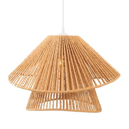 MAXLIGHT P0578 - Hängeleuchte AMALFI 1xE27/15W/230V d 45 cm beige