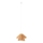 MAXLIGHT P0578 - Lampadario a sospensione con filo AMALFI 1xE27/15W/230V diametro 45 cm beige