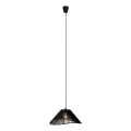 MAXLIGHT P0579 - Hängeleuchte AMALFI 1xE27/15W/230V d 45 cm schwarz