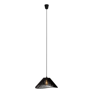 MAXLIGHT P0579 - Hängeleuchte AMALFI 1xE27/15W/230V d 45 cm schwarz
