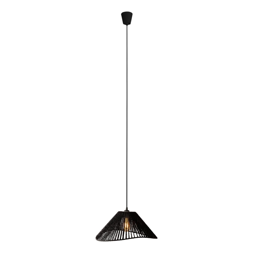 MAXLIGHT P0579 - Hängeleuchte AMALFI 1xE27/15W/230V d 45 cm schwarz