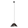 MAXLIGHT P0579 - Hängeleuchte AMALFI 1xE27/15W/230V d 45 cm schwarz