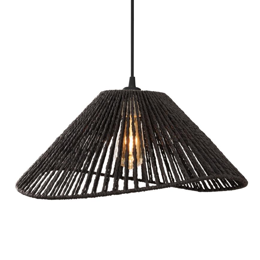 MAXLIGHT P0579 - Hängeleuchte AMALFI 1xE27/15W/230V d 45 cm schwarz