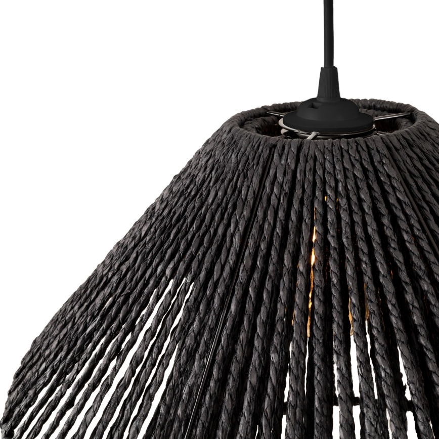MAXLIGHT P0580 - Hängeleuchte AMALFI 1xE27/15W/230V d 45 cm schwarz