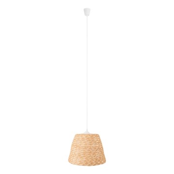 MAXLIGHT P0582 - Hängeleuchte POT 1xE27/15W/230V d 30 cm beige