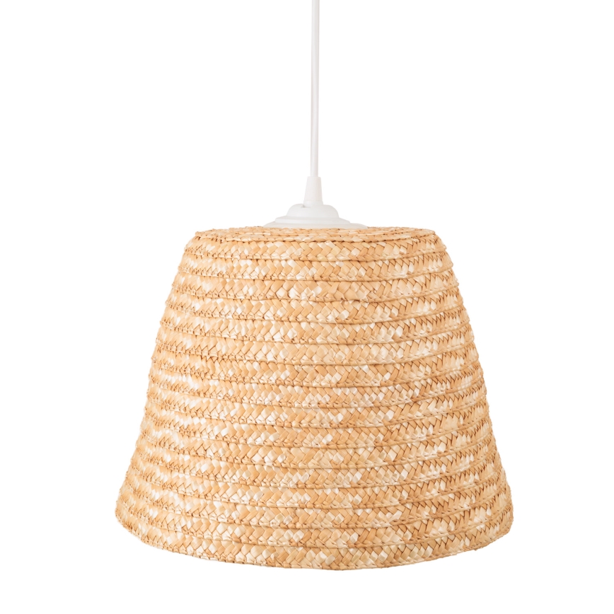 MAXLIGHT P0582 - Hängeleuchte POT 1xE27/15W/230V d 30 cm beige