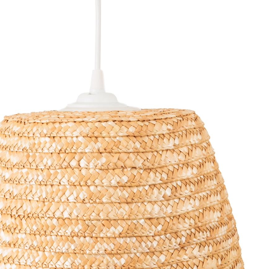 MAXLIGHT P0582 - Hängeleuchte POT 1xE27/15W/230V d 30 cm beige