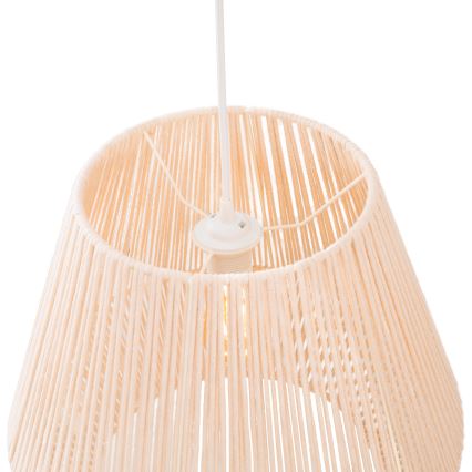 MAXLIGHT P0584 - Hängeleuchte PRASLIN 1xE27/15W/230V d 44 cm beige