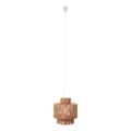 MAXLIGHT P0586 - Hängeleuchte LABRIZ 1xE27/15W/230V d 35 cm beige