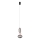 MAXLIGHT P0591 - LED-Hängeleuchte BORA LED/10W/230V d 22 cm weiß/schwarz