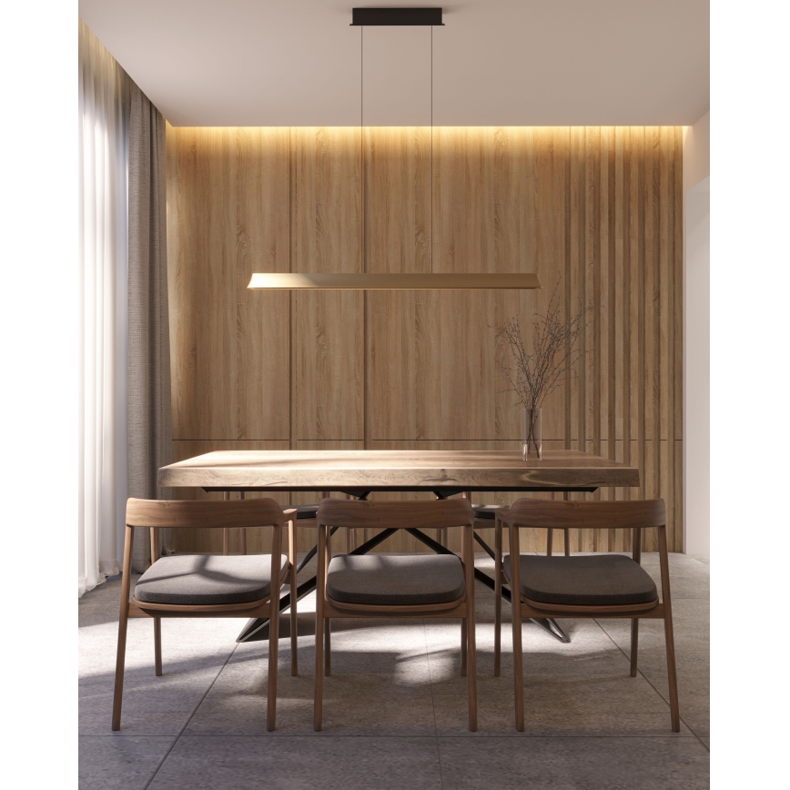 MAXLIGHT P0594 - Lampadario a sospensione con filo LED dimmerabile JO-JO LED/38W/230V 2700/4500/5500K ottone