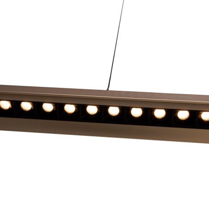 MAXLIGHT P0594 - Suspension filaire à intensité variable JO-JO LED/38W/230V 2700/4500/5500K laiton